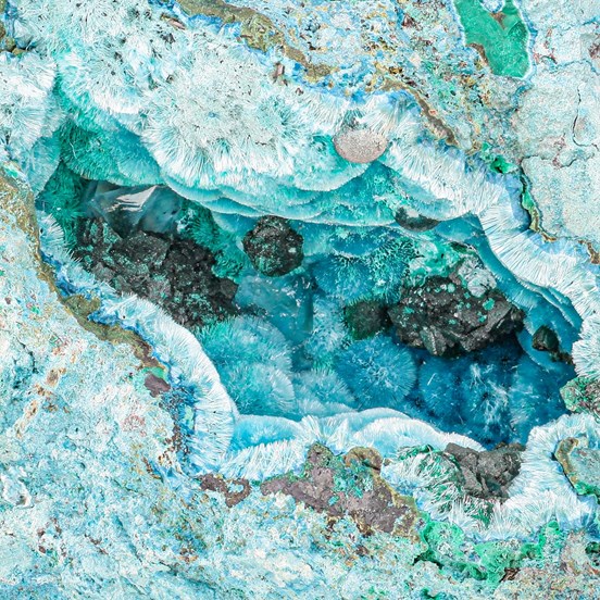 Plancheite-M´sesa Mine | Kambove | Katanga | Dem. Rep. of Congo